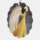 オーホーリーナイトエンジェル紙オーナメント オーナメントカード (左)