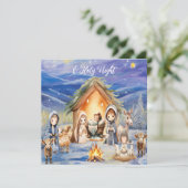 オーホーリーナイトクリスマスカード 案内状 (スタンド正面)