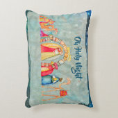 オーホーリーナイトクリスマス装飾用クッション アクセントクッション (正面(垂直))