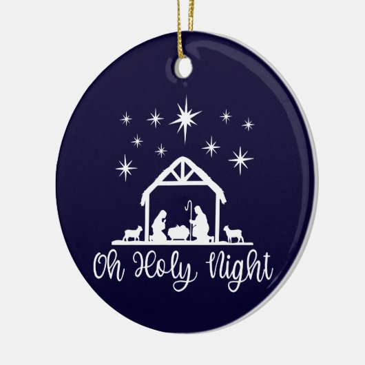 オーホーリーナイト出生家族写真 セラミックオーナメント (左)