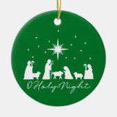 オーホーリーナイト出生 – クリスマスオーナメント (正面)