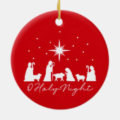 オーホーリーナイト出生 – クリスマスオーナメント (裏面)