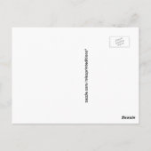 オーボエと葉 ポストカード (裏面)