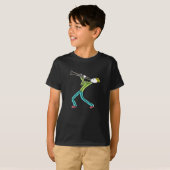 オーボエを演奏する棒人間 Tシャツ (正面フル)