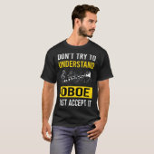 オーボエを理解する Tシャツ (正面フル)