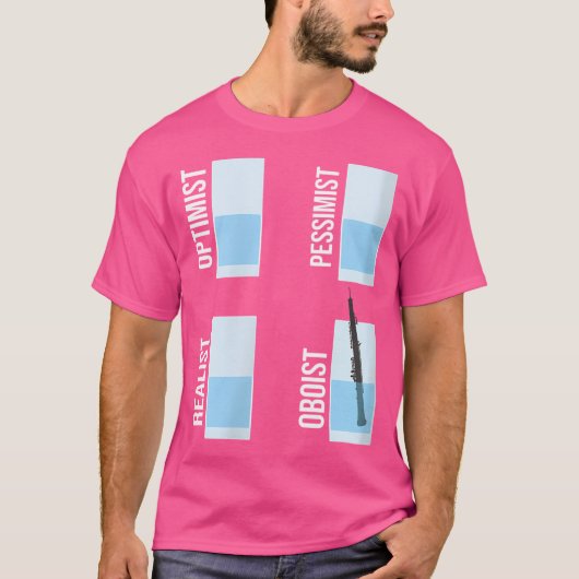 オーボエオーケストラミュージック Tシャツ (正面)