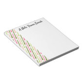 オーボエパーソナライズされたプレイヤーギフトミュージカル楽器 ノートパッド (アングル)