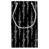 オーボエミュージシャン音楽先生 スモールペーパーバッグ (裏面)