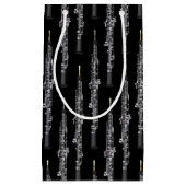 オーボエミュージシャン音楽先生 スモールペーパーバッグ (正面)