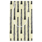 オーボエミュージシャン音楽先生 スモールペーパーバッグ (正面)