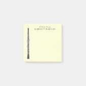 オーボエミュージシャン音楽先生 ポストイット (正面)