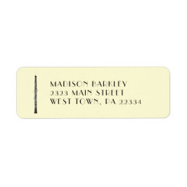 オーボエミュージシャン音楽先生 ラベル