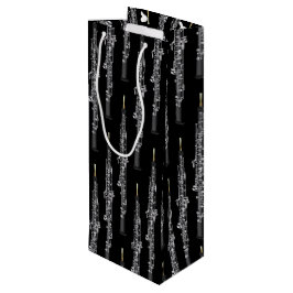 オーボエミュージシャン音楽先生 ワインギフトバッグ