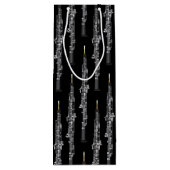 オーボエミュージシャン音楽先生 ワインギフトバッグ (裏面)