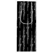 オーボエミュージシャン音楽先生 ワインギフトバッグ (正面)