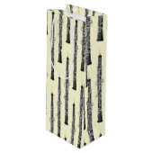 オーボエミュージシャン音楽先生 ワインギフトバッグ (正面アングル)