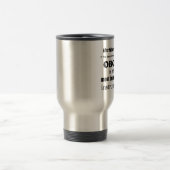 オーボエ最も重要な楽器 トラベルマグ (中央)