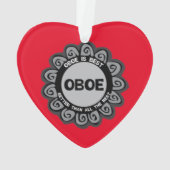 オーボエ最高の オーナメント (裏面)
