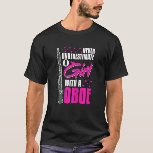 オーボエ楽器ミュージックプレーヤー初級レッスンオーボワ Tシャツ