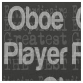 オーボエ選手 ファブリック (クローズアップ)