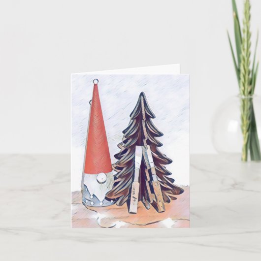 オーボリードクリスマスカード シーズンカード (正面)