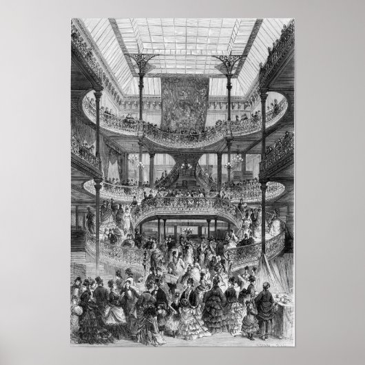 「オーボンマルシェ」の新しい階段 ポスター (正面)