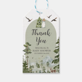 オーボーイアドベンチャーパインフォレストありがとう ギフトタグ