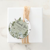 オーボーイアドベンチャーパインフォレストベビーシャワー フェイバータグ (インサイチュ)