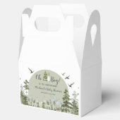 オーボーイアドベンチャーパインフォレストベビーシャワー フェイバーボックス (オープン)