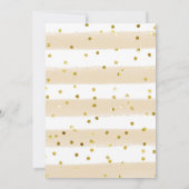 オーボーイウッドランドのカボチャの赤ちゃんシャワーの招待状 招待状 (裏面)