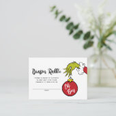 オーボーイグラインベイビーシャワーおむつラッフル エンクロージャーカード (スタンド正面)