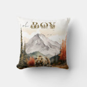 オーボーイコージーニュートラルテディベアアドベンチャー クッション (正面)