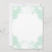 オーボーイサファリアニマルズベビーシャワー招待状 招待状 (裏面)