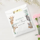 オーボーイサファリ動物ベビーシャワーのお気に入りバッグ フェイバーバッグ (封をした状態)