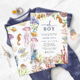 オーボーイシャワー招待状 招待状