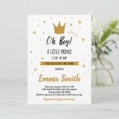 オーボーイスターズ黄金のカラス赤ちゃんシャワー 招待状 (スタンド正面)