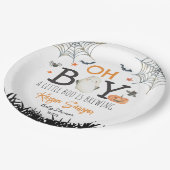 オーボーイハロウィーン紙プレート ペーパープレート (アングル)