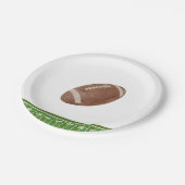 オーボーイフットボール赤ちゃんシャワープレート ペーパープレート (アングル)