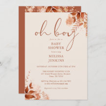 オーボーイフローラ秋秋ベビーシャワー