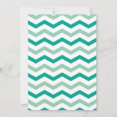 オーボーイベビーシャワー招待状 招待状 (裏面)