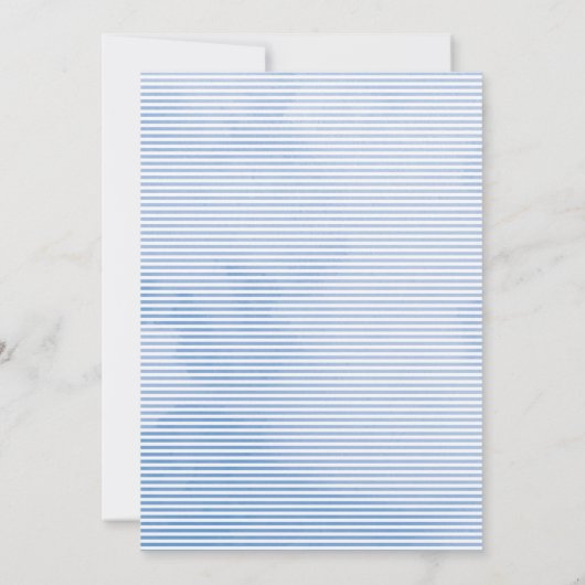 オーボーイ男の赤ちゃんディアベビーシャワー 招待状 (裏面)