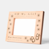 オーマイガールベビー レーザー彫刻フレーム (左)