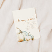 オーマイグルドベビーシャワー招待状 招待状