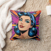 オーマイスタース レトロ ピンアップ クッション (ブランケット)