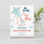 オーマイタイムフライカイトサマーボーイファースト誕生日 招待状 (スタンド正面)