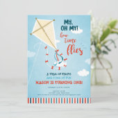 オーマイタイムフライカイトサマーボーイファースト誕生日 招待状 (スタンド正面)