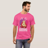 オーマイブッダめい想仏教レトロ Tシャツ (正面フル)