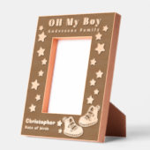 オーマイボーイベビー レーザー彫刻フレーム (左)