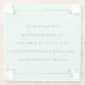 オーマイマントラ ガラスコースター (裏面)