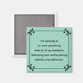 オーマイマントラ マグネット (正面/裏面)